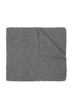 Cashmere Knitted Scarf -Lock & Co. Hatters CASHMERE KNITTED SCARF GREY e23d8b39 fade 4e33 9712 736f999906e4