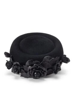 Cottesmore Pillbox -Lock & Co. Hatters COTTESMORE PILLBOX BLACK