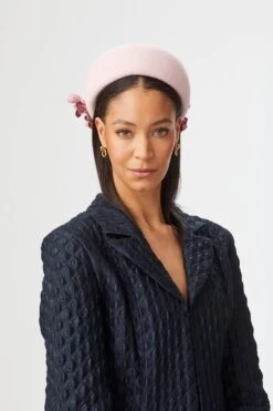 Cottesmore Pillbox -Lock & Co. Hatters COTTESMORE PILLBOX PINK EDITED 1