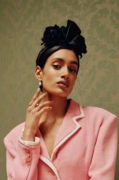 Lock & Co. Hatters 33 Dandridge Black Turban Headband