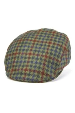 Gill Cashmere Flat Cap -Lock & Co. Hatters GILL CASHMERE FLAT CAP PATTERN 3 Product Shot 1