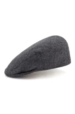 Gill Flat Cap -Lock & Co. Hatters GILL FLAT CAP GREY Product Shot 2