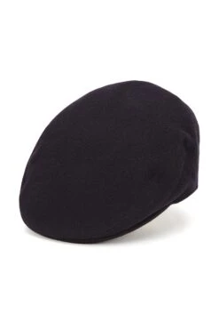 Gill Flat Cap -Lock & Co. Hatters GILL FLAT CAP NAVY Product Shot 1
