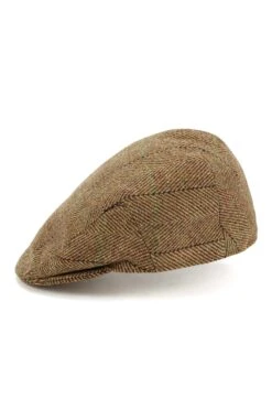 Gill Tweed Flat Cap -Lock & Co. Hatters GILL TWEED FLAT CAP PATTERN 1 Product Shot 2