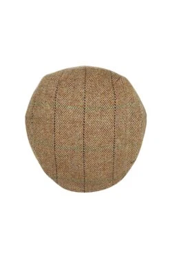Gill Tweed Flat Cap -Lock & Co. Hatters GILL TWEED FLAT CAP PATTERN 1 Product Shot 3