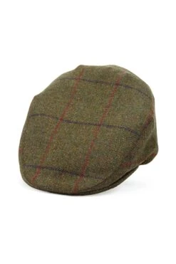Gill Tweed Flat Cap -Lock & Co. Hatters GILL TWEED FLAT CAP PATTERN 10 Product Shot 1