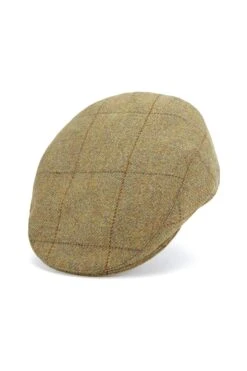 Gill Tweed Flat Cap -Lock & Co. Hatters GILL TWEED FLAT CAP PATTERN 2 Product Shot 1