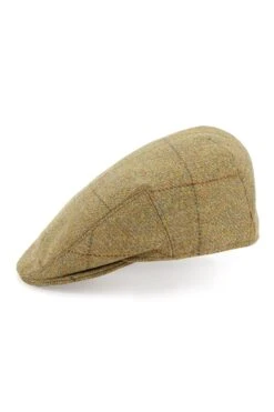 Gill Tweed Flat Cap -Lock & Co. Hatters GILL TWEED FLAT CAP PATTERN 2 Product Shot 2