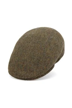 Gill Tweed Flat Cap -Lock & Co. Hatters GILL TWEED FLAT CAP PATTERN 5 Product Shot 1