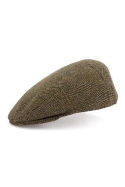 Gill Tweed Flat Cap -Lock & Co. Hatters GILL TWEED FLAT CAP PATTERN 5 Product Shot 2