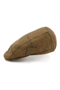Gill Tweed Flat Cap -Lock & Co. Hatters GILL TWEED FLAT CAP PATTERN 6 Product Shot 2