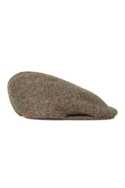 Gill Tweed Flat Cap -Lock & Co. Hatters GILL TWEED FLAT CAP PATTERN 8 Product Shot 2