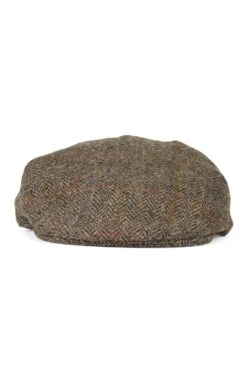 Gill Tweed Flat Cap -Lock & Co. Hatters GILL TWEED FLAT CAP PATTERN 8 Product Shot 3