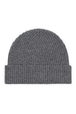 Grey Cashmere Ski Beanie -Lock & Co. Hatters GREY CASHMERE SKI BEANIE 1