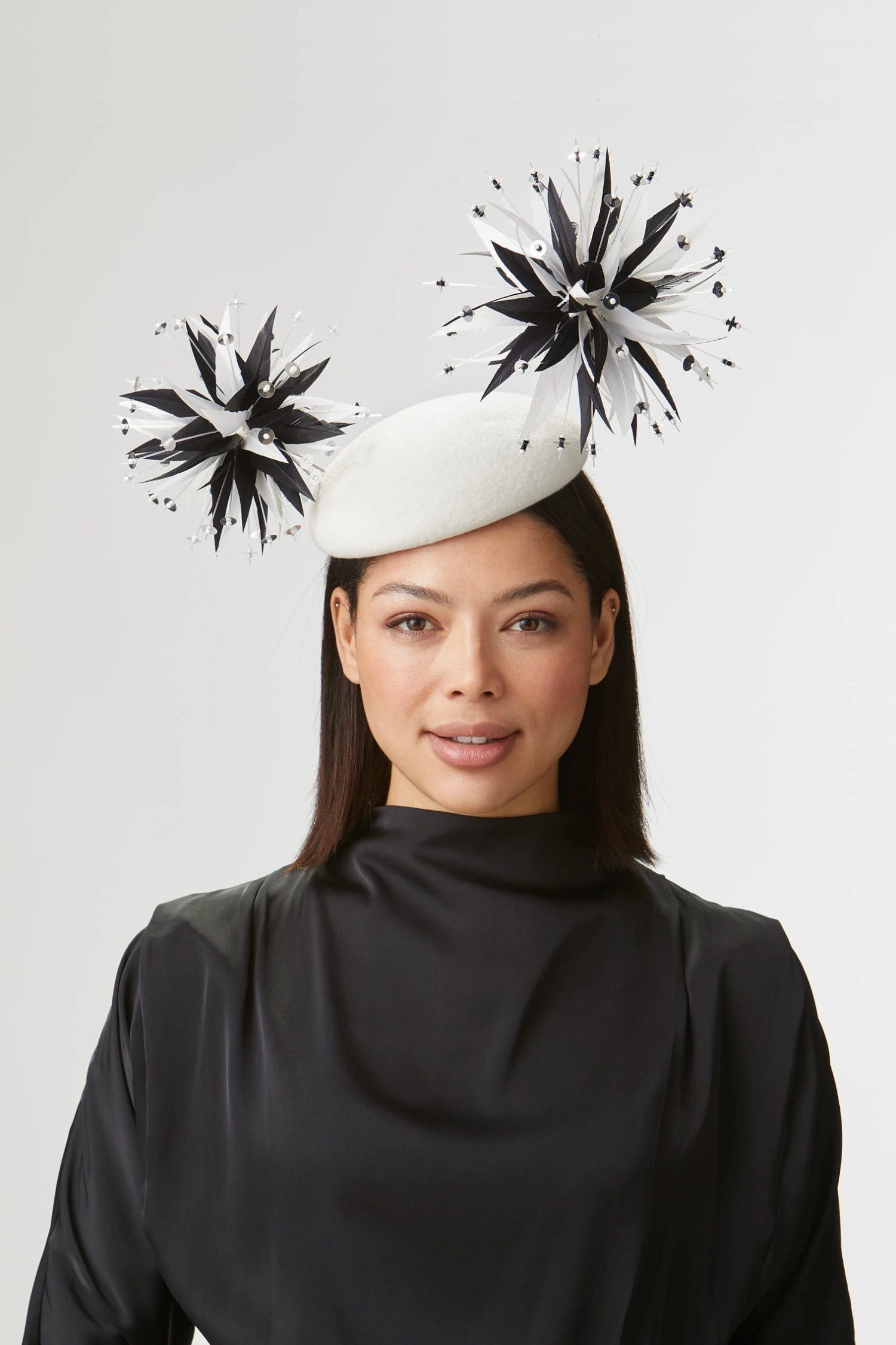 Harlow White Button Hat 1 Harlow White Button Hat