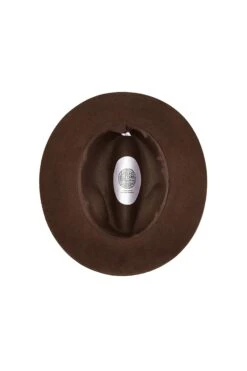 Haydock Fedora -Lock & Co. Hatters HAYDOCK TRILBY BROWN Product Shot 4