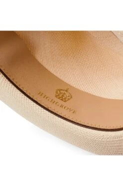 Highgrove Panama -Lock & Co. Hatters HIGHGROVE PANAMA DETAIL 1