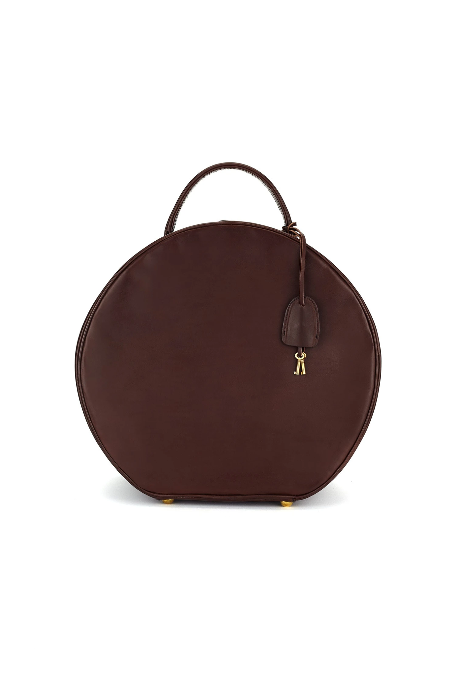 Leather Hat Box 2 Leather Hat Box - Image 2