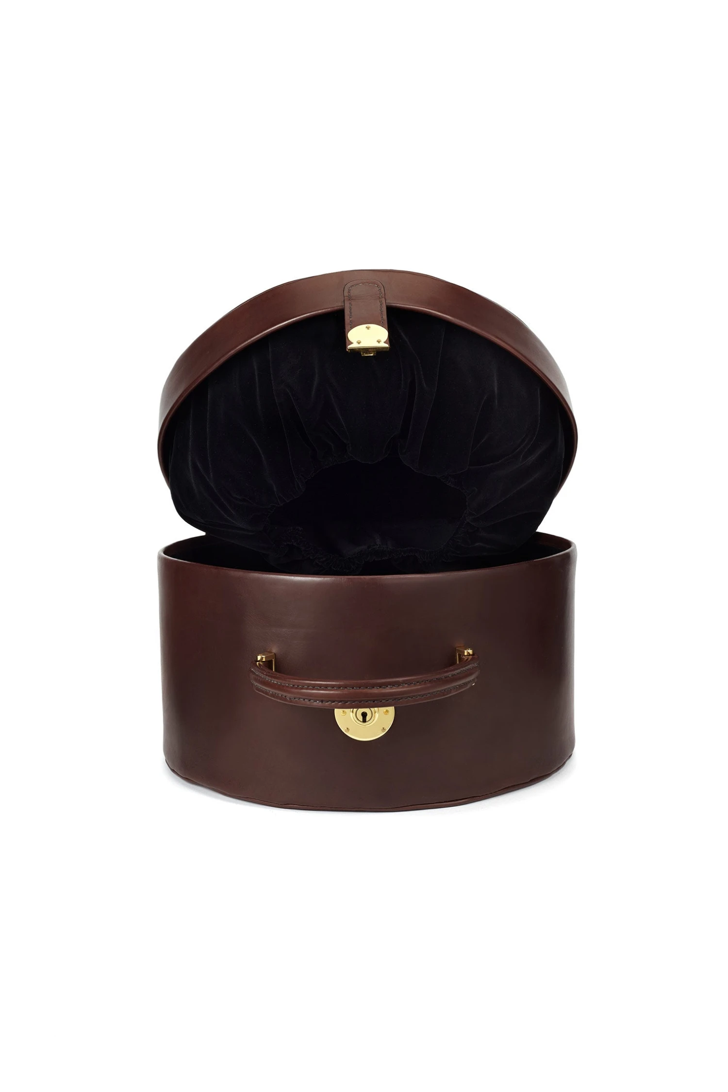 Leather Hat Box 6 Leather Hat Box - Image 6