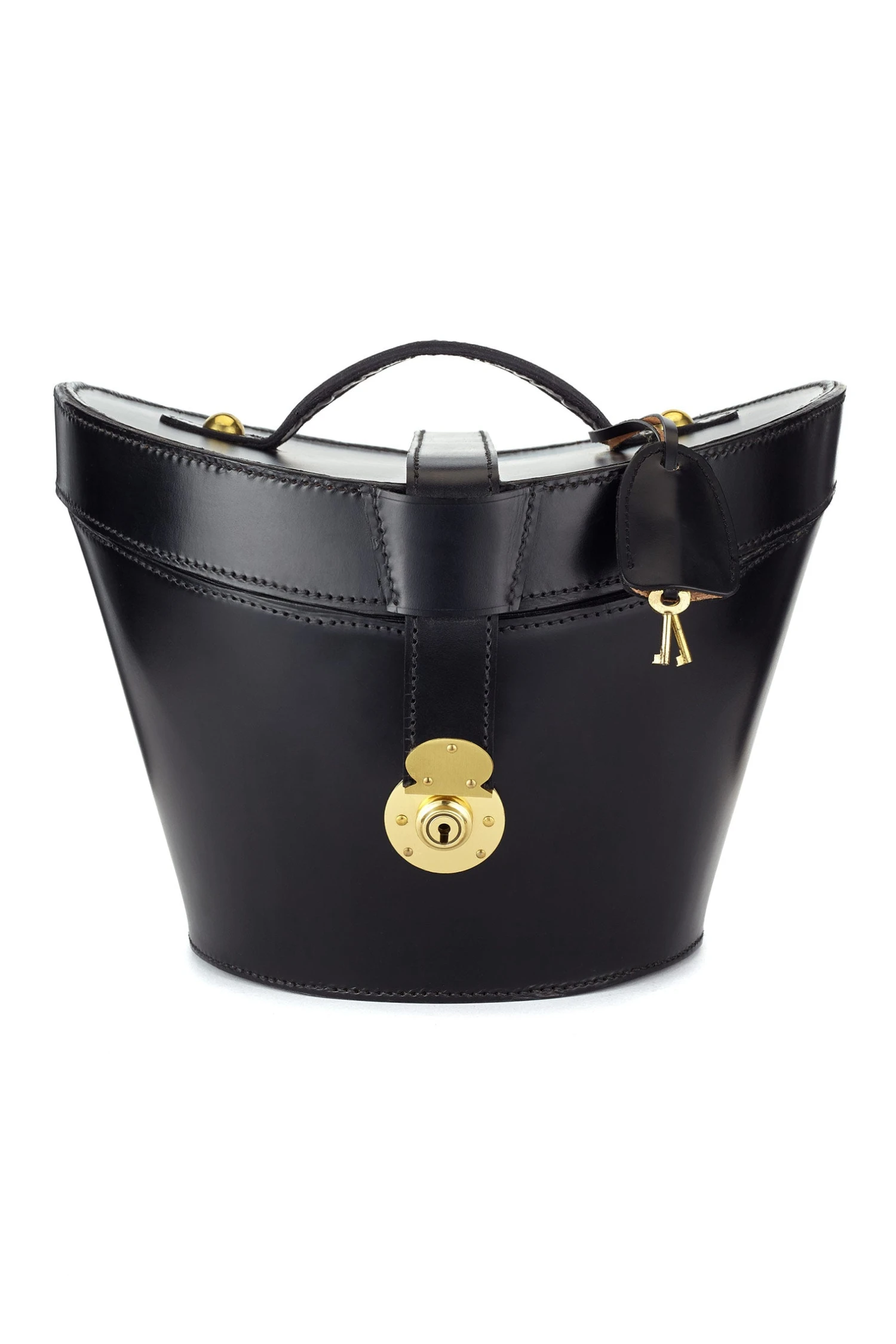 Leather Top Hat Bucket 1 Leather Top Hat Bucket