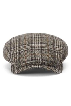Lynton Grey Flat Cap -Lock & Co. Hatters LYNTON GREY FLAT CAP Product Shot 2