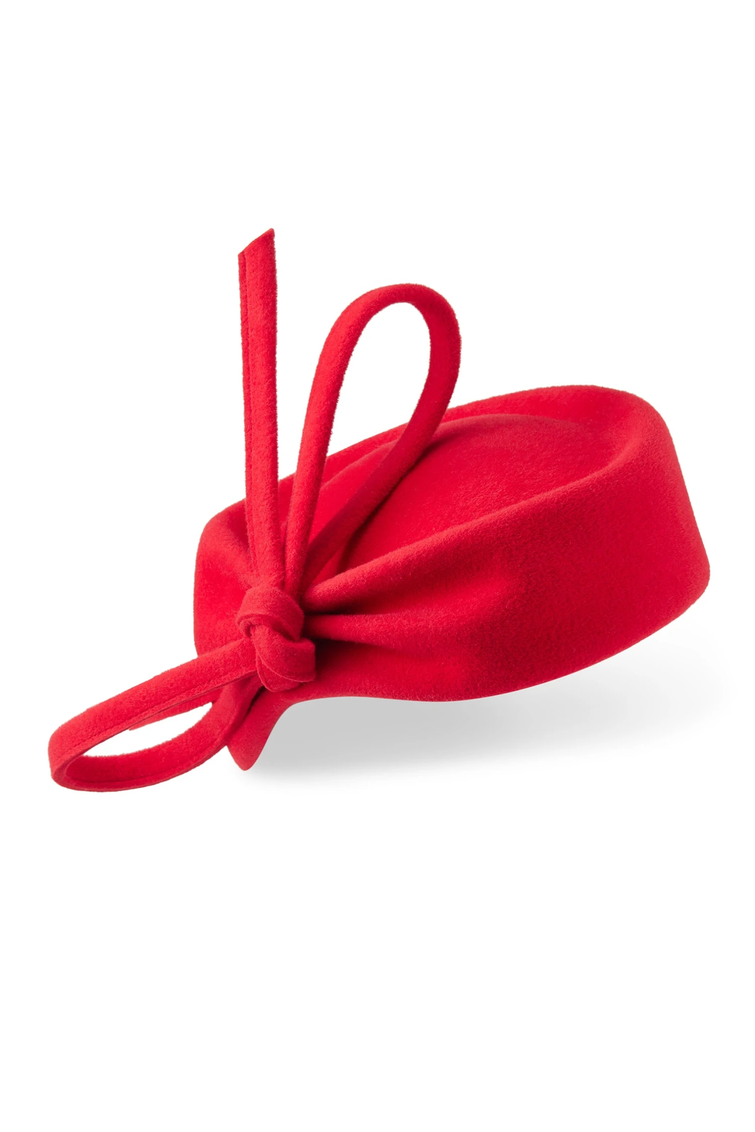 Mayfair Red Pillbox Hat 2 Mayfair Red Pillbox Hat - Image 2
