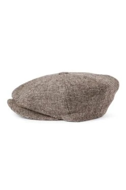 Muirfield Birdseye Bakerboy Cap -Lock & Co. Hatters MUIRFIELD BIRDSEYE BAKERBOY CAP 2