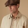 Muirfield Brown Bakerboy Cap