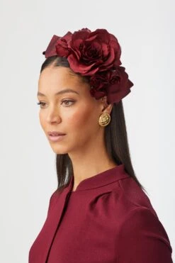Phillimore Headband -Lock & Co. Hatters PHILLIMORE HEADBAND BURGUNDY EDITED 1