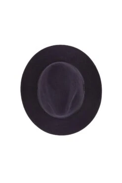 Prague Fedora -Lock & Co. Hatters PRAGUE FEDORA NAVY Product Shot 3