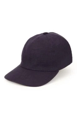 Rimini Baseball Cap -Lock & Co. Hatters RIMINI BASEBALL CAP NAVY Product Shot 1