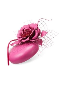 Rose Bud Pink Leather Percher Hat -Lock & Co. Hatters ROSE BUD PINK 2