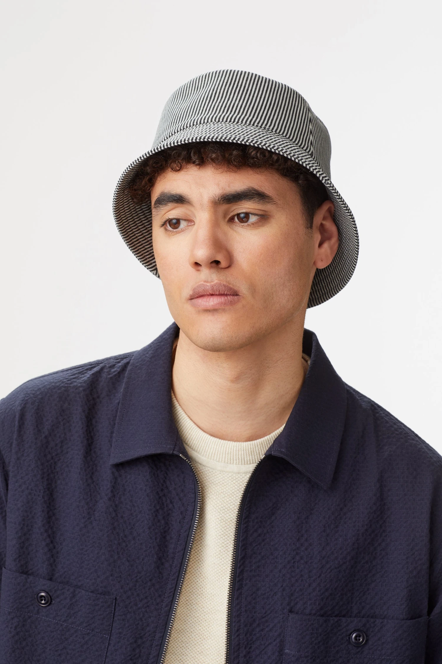 Rye Striped Bucket Hat 3 Rye Striped Bucket Hat - Image 3