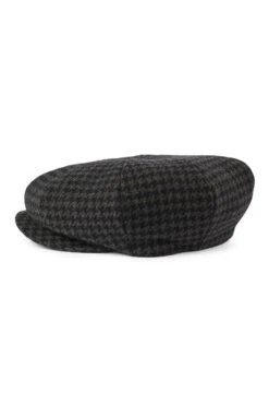 Sandwich Houndstooth Bakerboy Cap 9 Sandwich Houndstooth Bakerboy Cap -Lock & Co. Hatters SANDWICH HOUNDSTOOTH BAKERBOY CAP 2