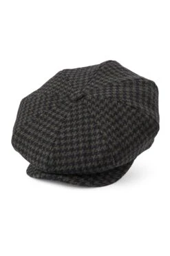 Sandwich Houndstooth Bakerboy Cap 7 Sandwich Houndstooth Bakerboy Cap -Lock & Co. Hatters SANDWICH HOUNDSTOOTH BAKERBOY CAP ab8be6f6 2100 4665 9018 4ea12d7e46f8