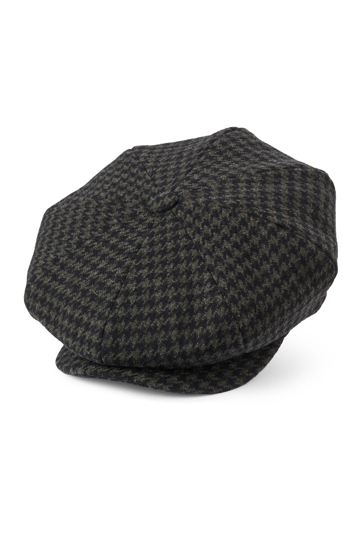 Sandwich Houndstooth Bakerboy Cap 3 Sandwich Houndstooth Bakerboy Cap - Image 3
