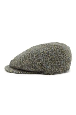 Sandwich Tweed Bakerboy Cap 25 Sandwich Tweed Bakerboy Cap -Lock & Co. Hatters SANDWICH TWEED BAKERBOY CAP PATTERN 4 Product Shot 2