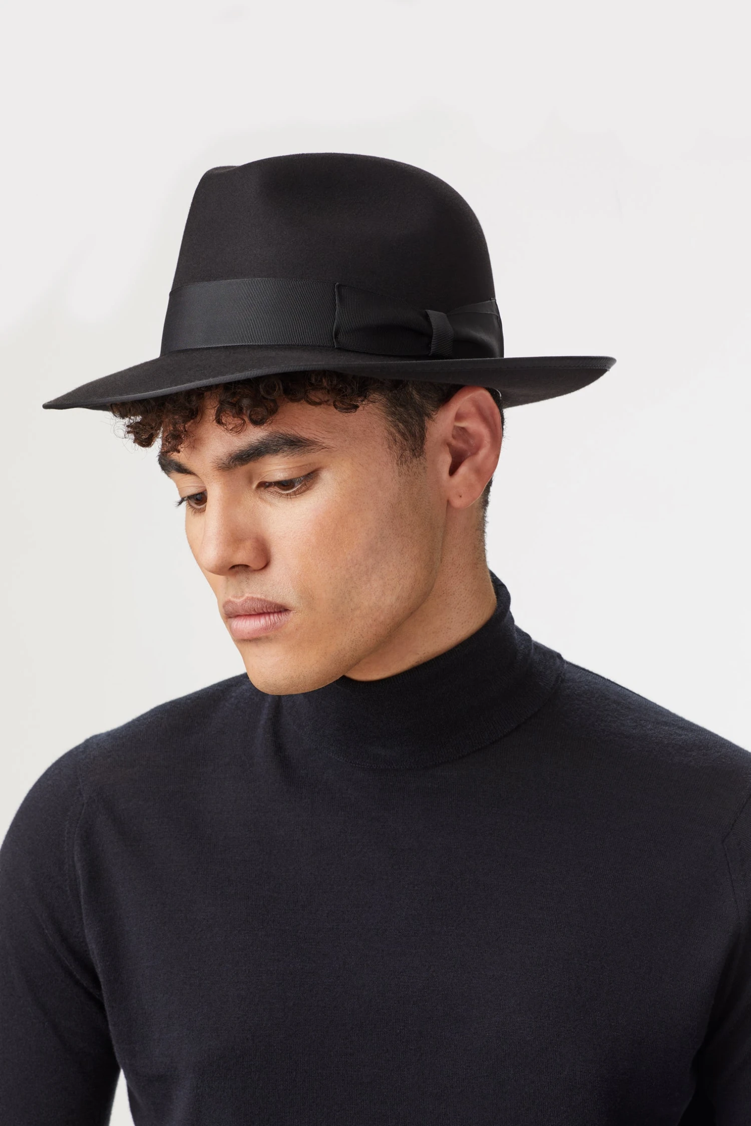 St James's Black Fedora 1 St James's Black Fedora