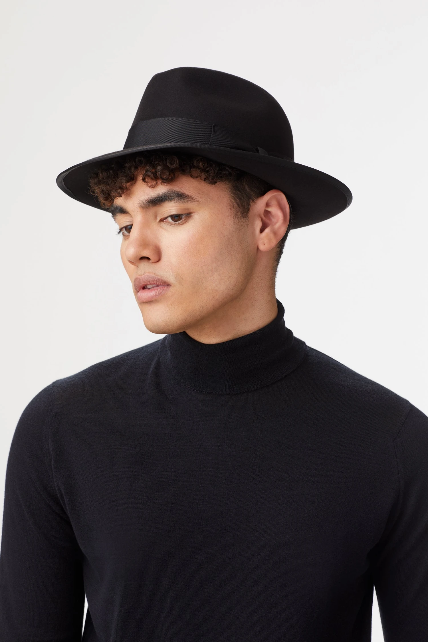 St James's Black Fedora 3 St James's Black Fedora - Image 3