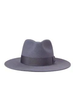 Toni Blue Flat-Brim Fedora 7 Toni Blue Flat-Brim Fedora -Lock & Co. Hatters TONI BLUE FLAT BRIM FEDORA 3