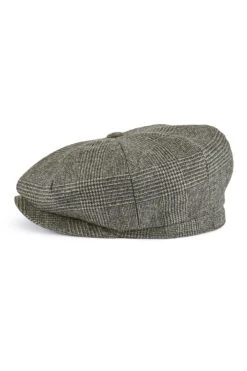 Tremelo Bakerboy Cap -Lock & Co. Hatters TREMELO BAKERBOY CAP GREY Product Shot 2