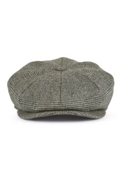 Tremelo Bakerboy Cap -Lock & Co. Hatters TREMELO BAKERBOY CAP GREY Product Shot 3